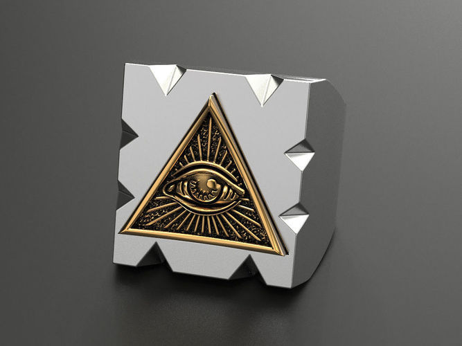 Ring radiant delta 3D print model