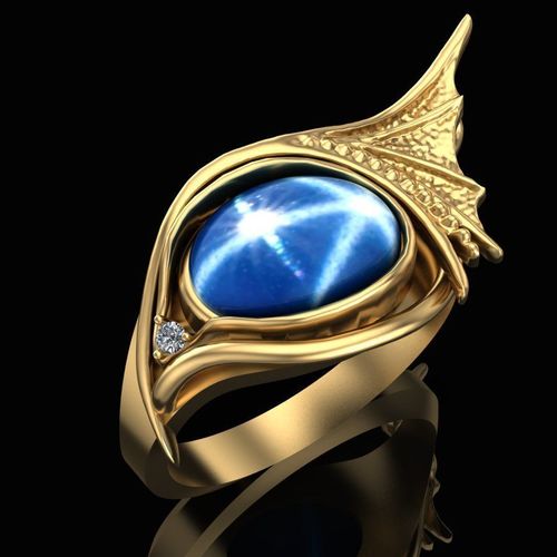 ring eye of the Dragon 3D print model