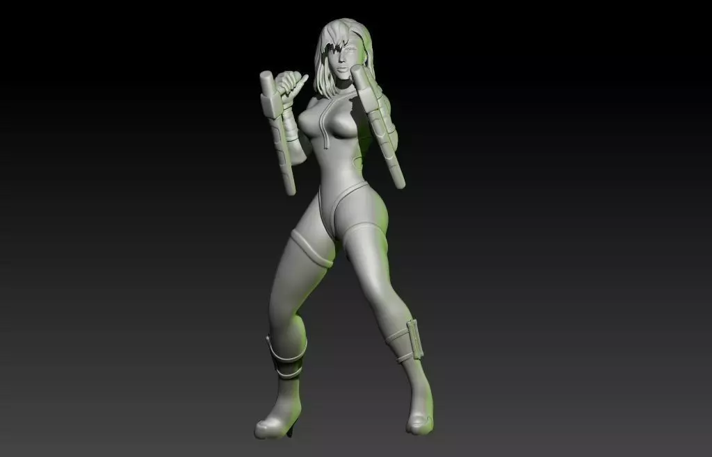 Killer Instinct Orchid 3D print model