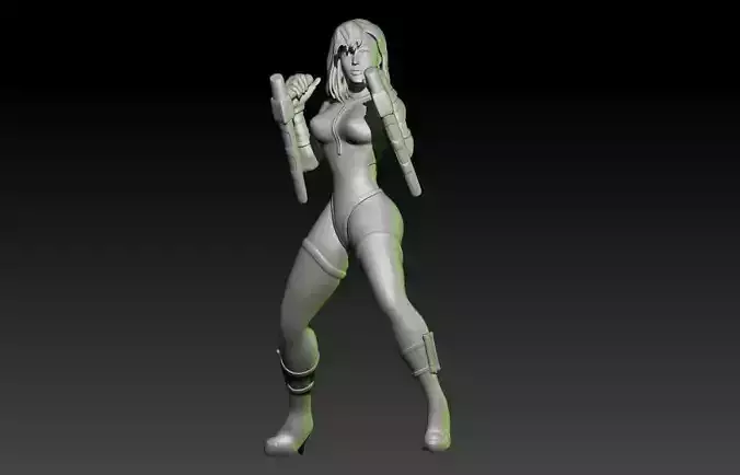 Killer Instinct Orchid 3D print model
