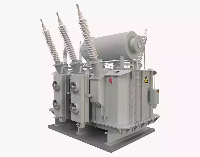 Electrical Transformer 2 3D model
