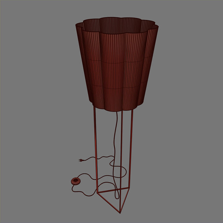 Fiore Lamp 3D model_3