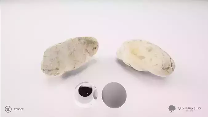 River rock 004 - Photogrammetry