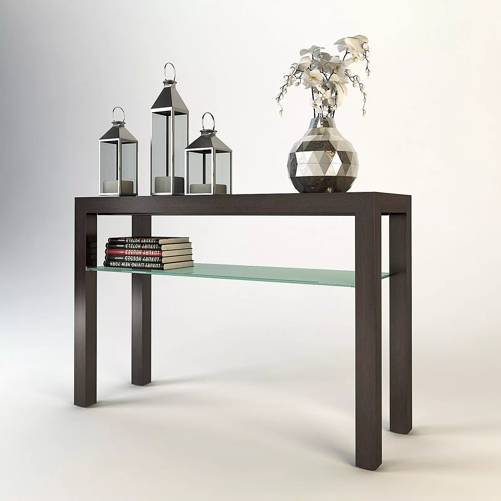 Pacini e Cappellini Kendo Console Table 3D model_0