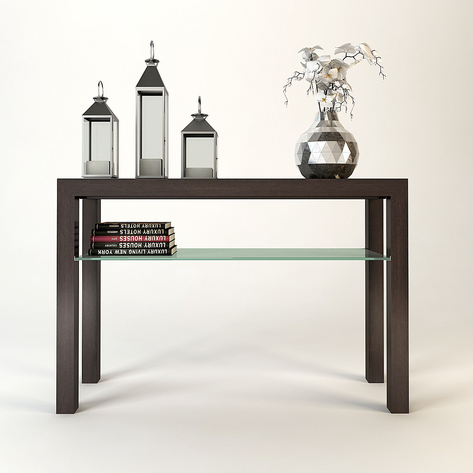Pacini e Cappellini Kendo Console Table 3D model_4