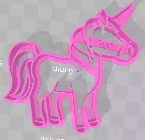 Unicorn Full Body Cookie Cutter