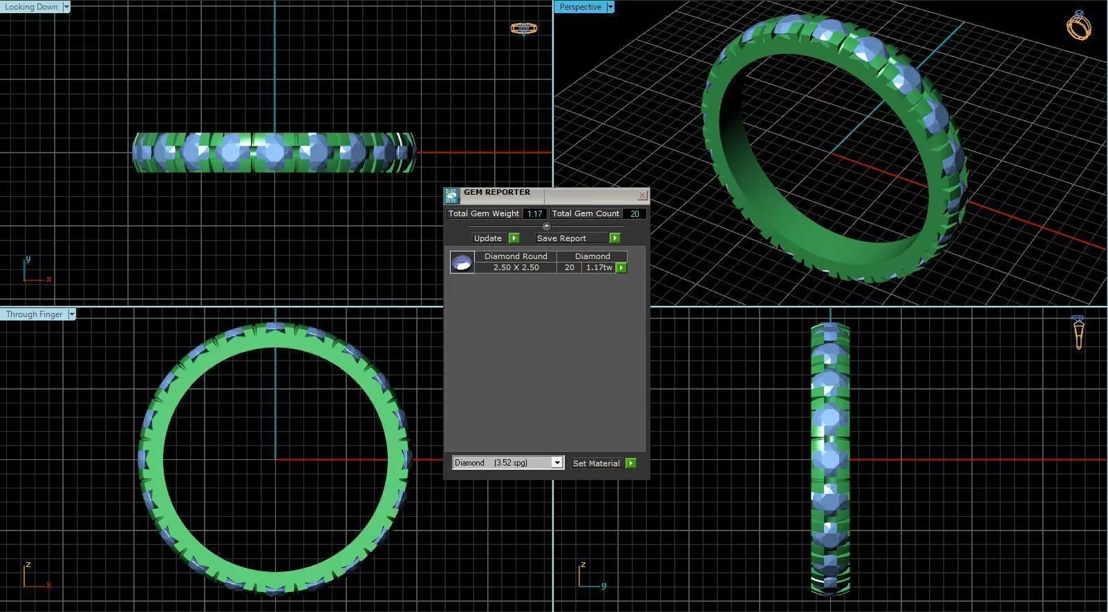 Ring for Everyday 051-d 3D print model_0