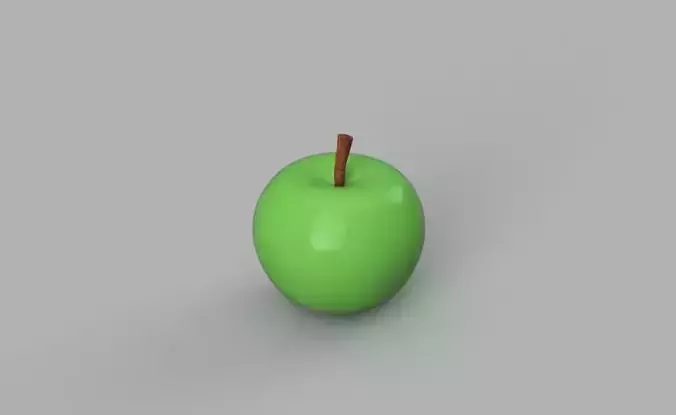 Apple 3D print model