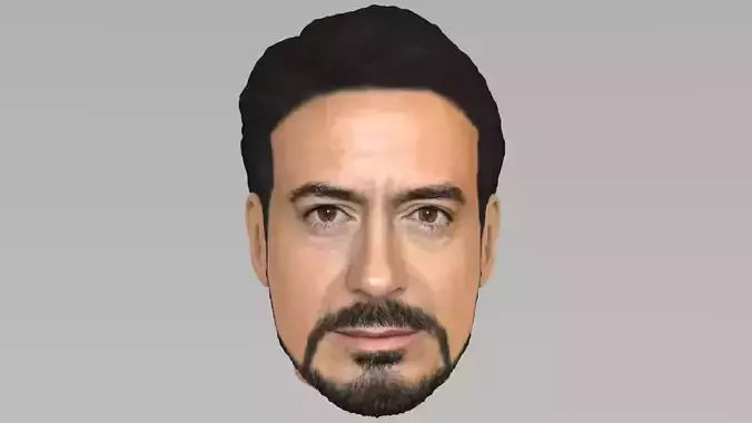 Robert Downey Jr 3D model