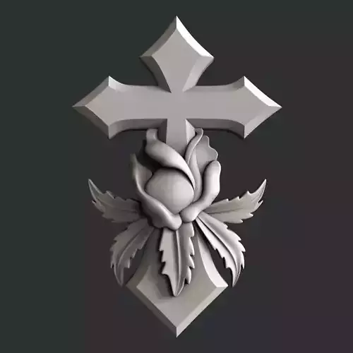 3d STL models for CNC cross rosses 3D model