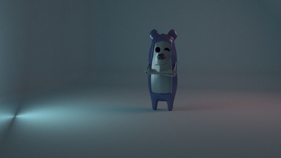 Character - Fantasy Low-poly 3D model_3