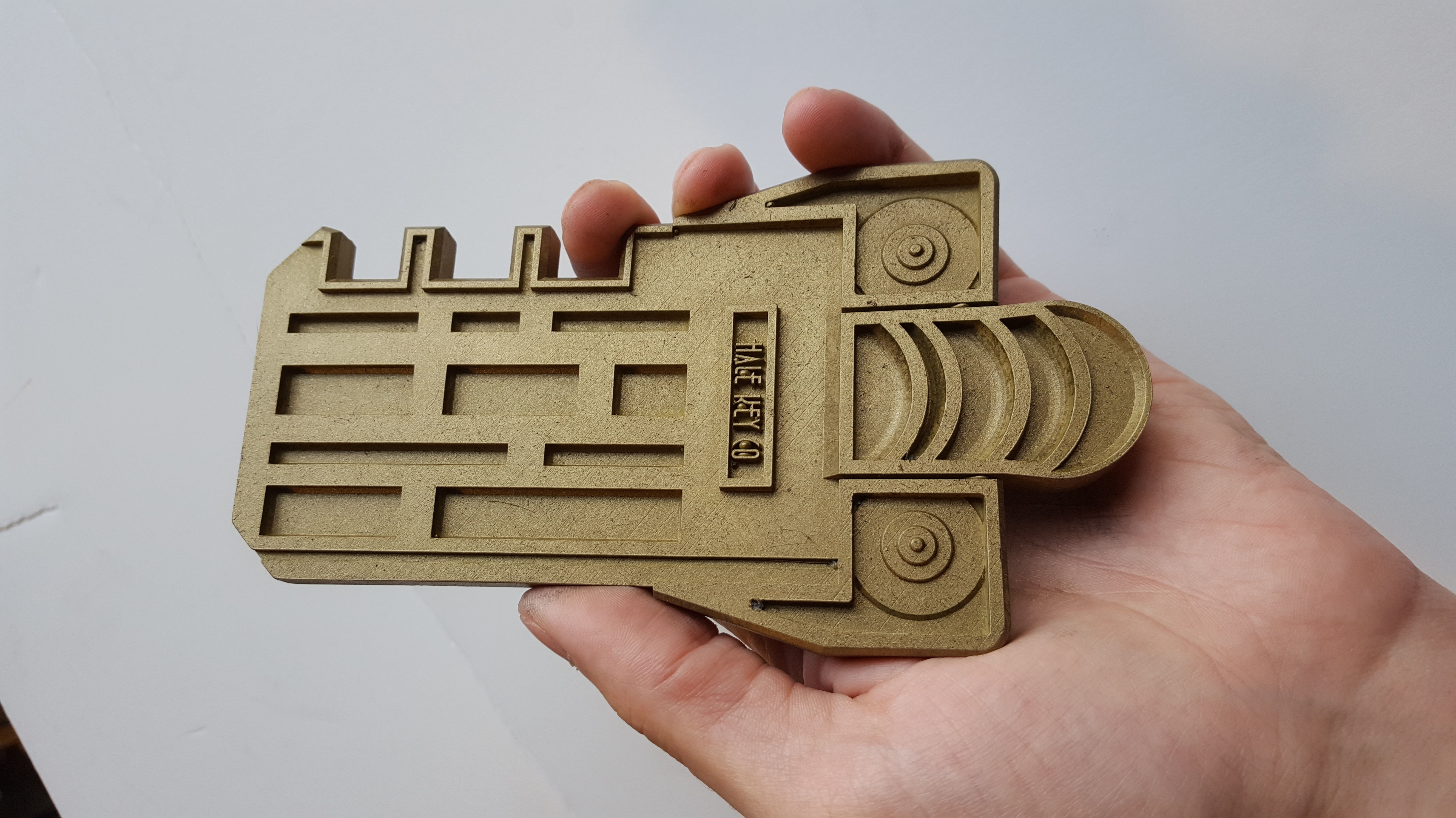 Bioshock Genetic Key  3D print model_1