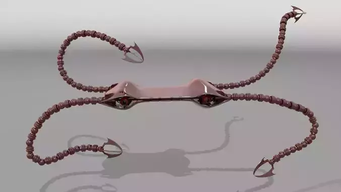 MECHANICAL CRAB Free low-poly 3D model