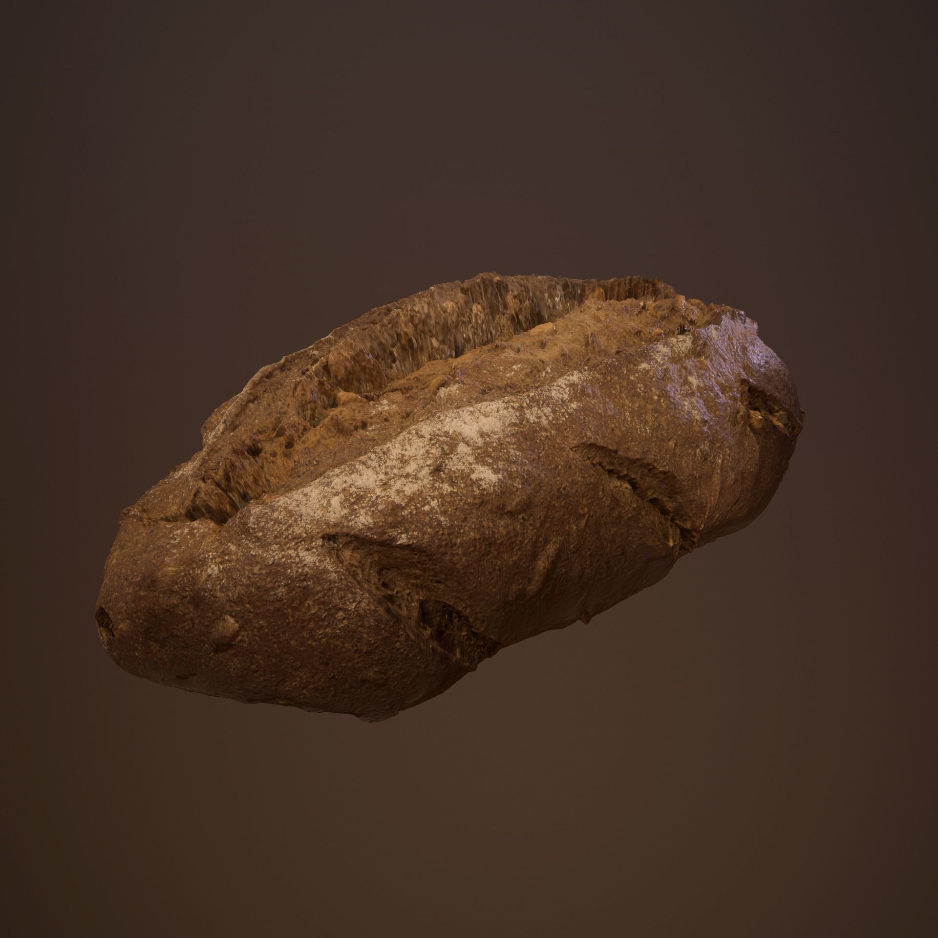 Tasty Bread 01 Low-poly 3D model_11
