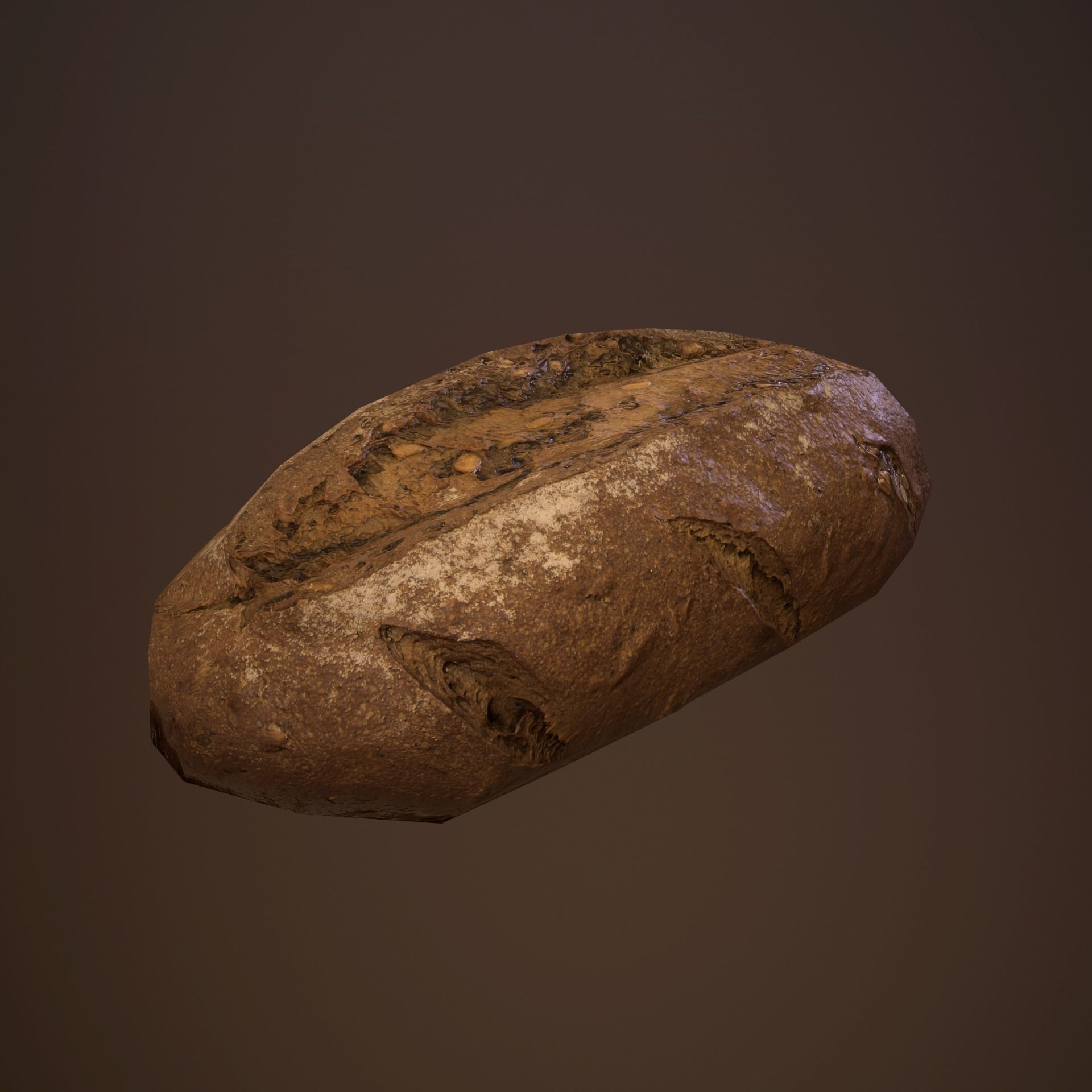 Tasty Bread 01 Low-poly 3D model_6