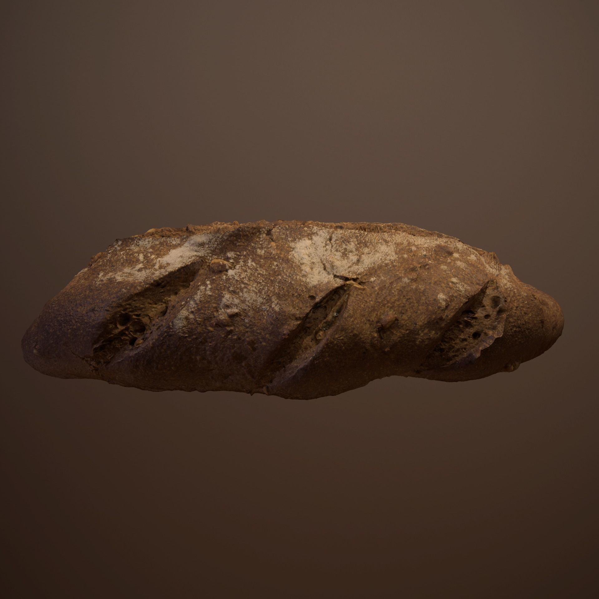 Tasty Bread 01 Low-poly 3D model_9