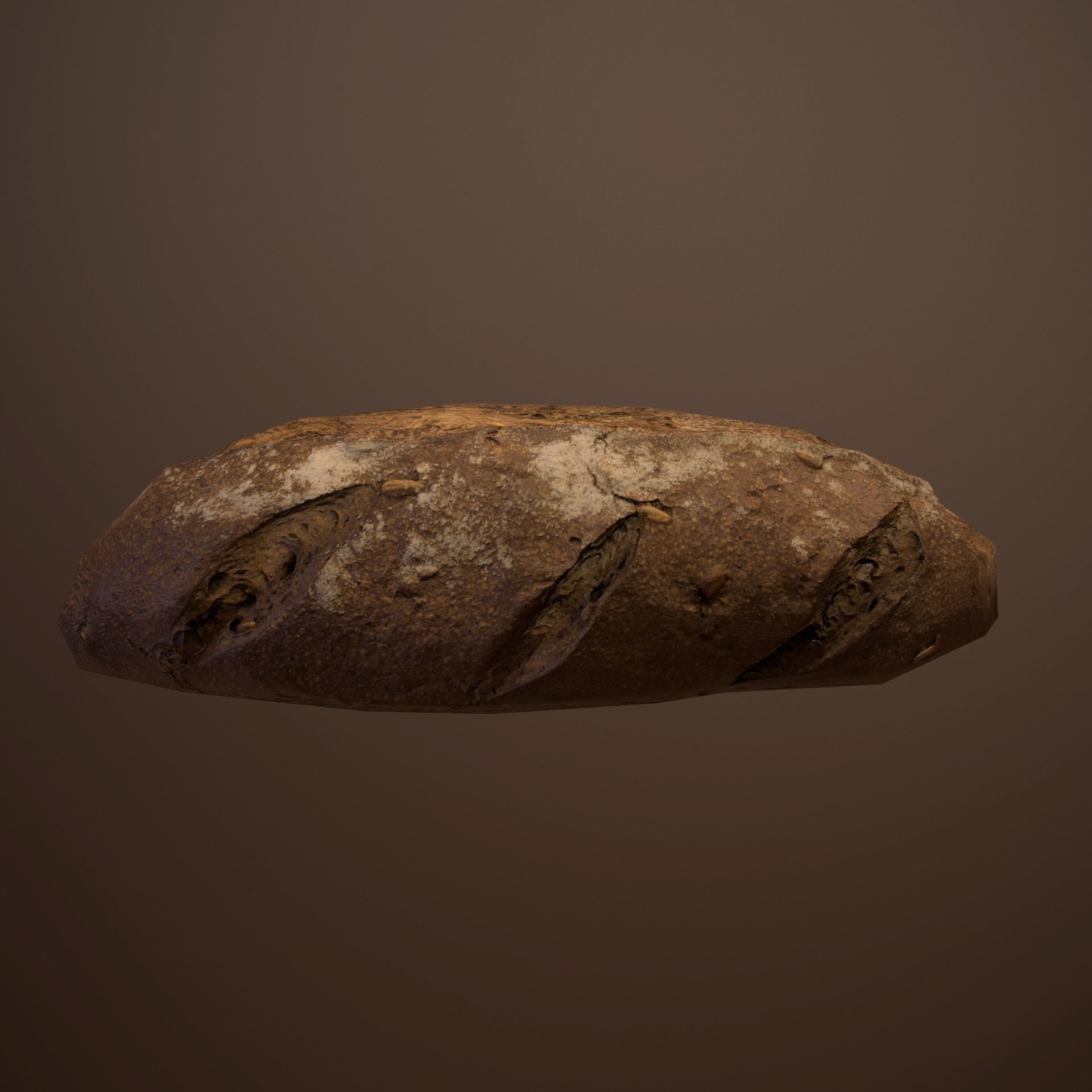 Tasty Bread 01 Low-poly 3D model_7