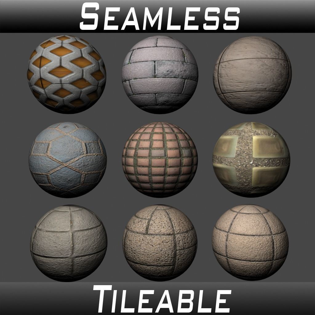 Floor Tiles Texture Pack 6