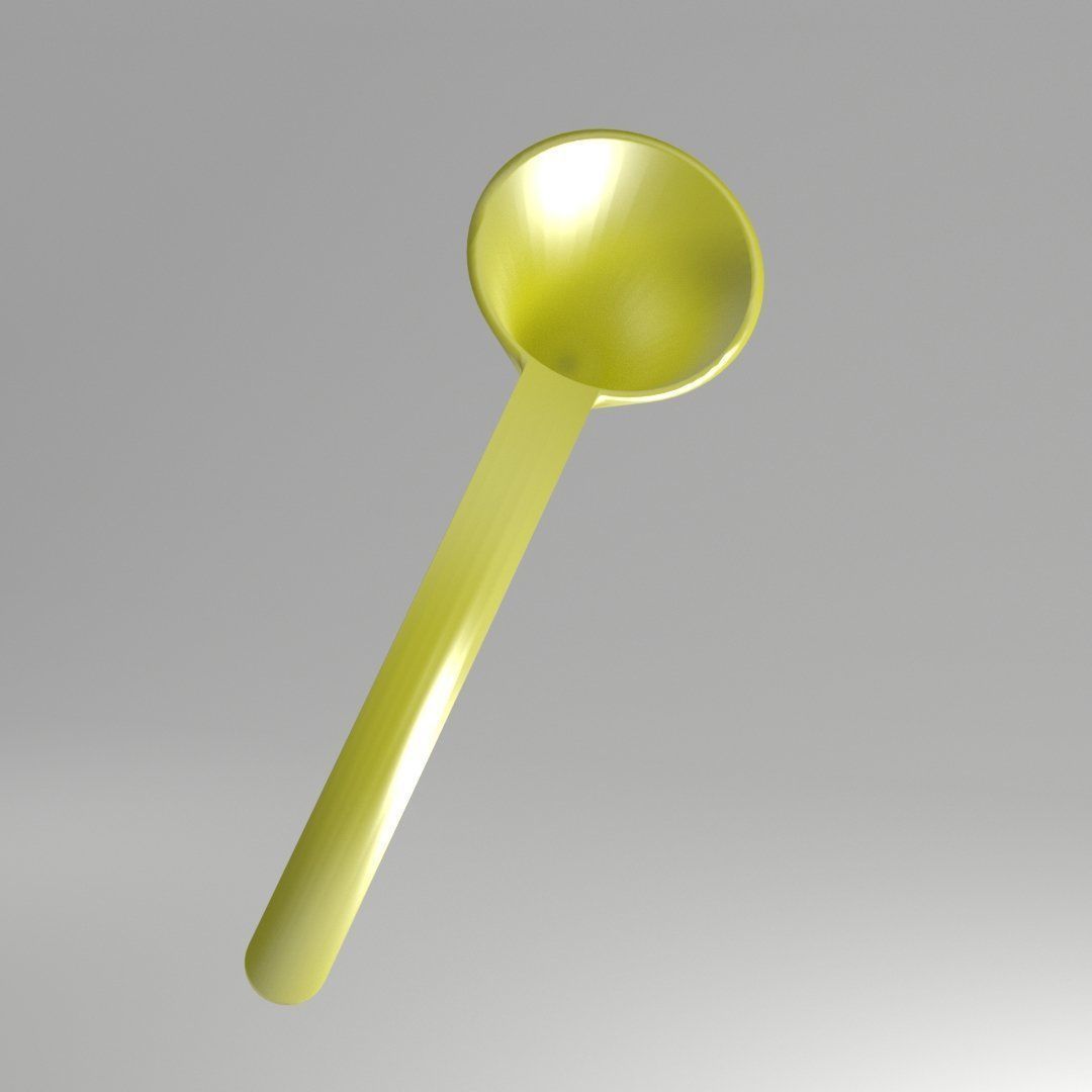 Coffe scoop 3D print model_5