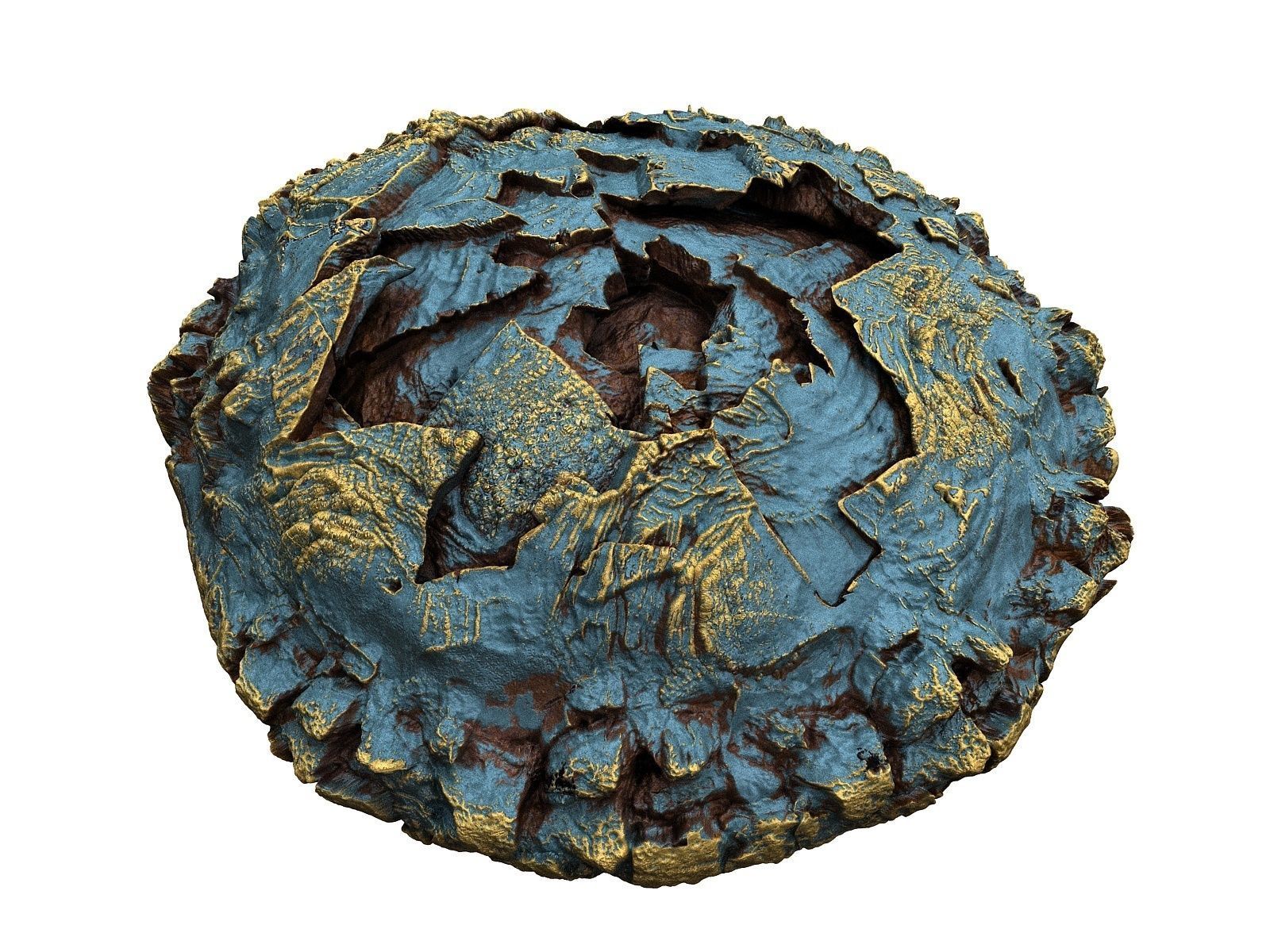 Crater HD 3D model_7