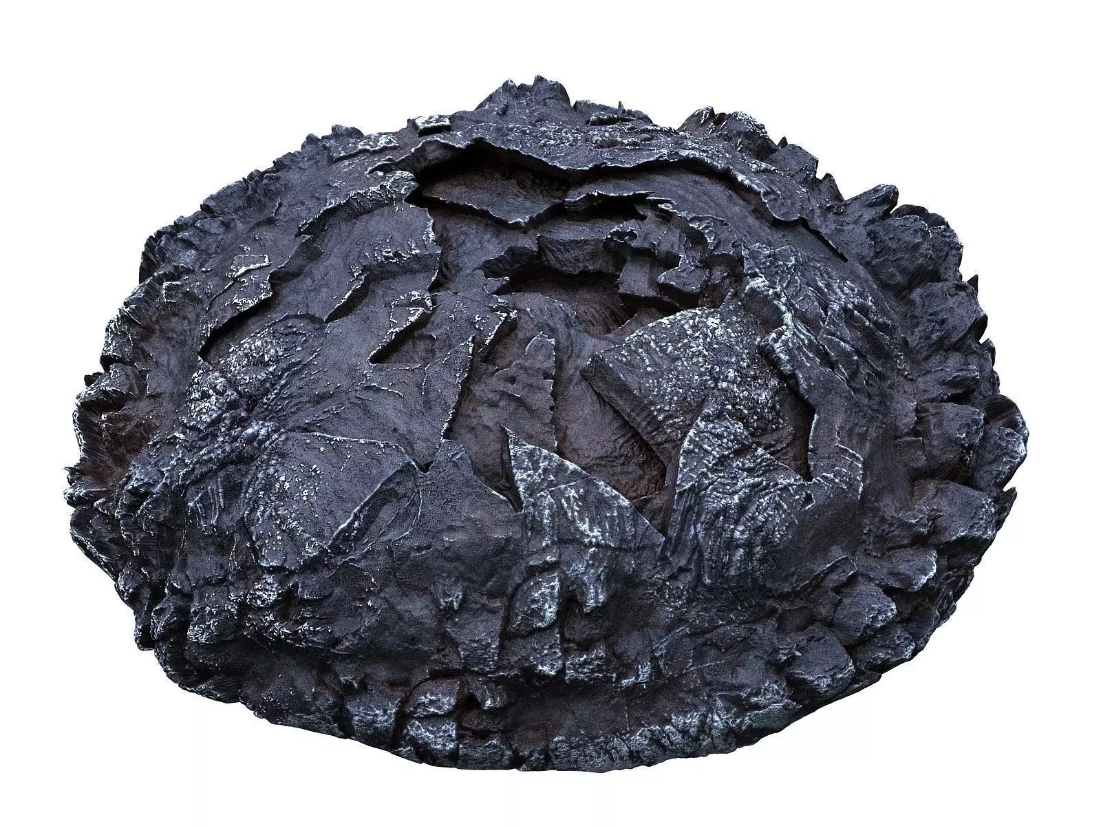 Crater HD 3D model_0