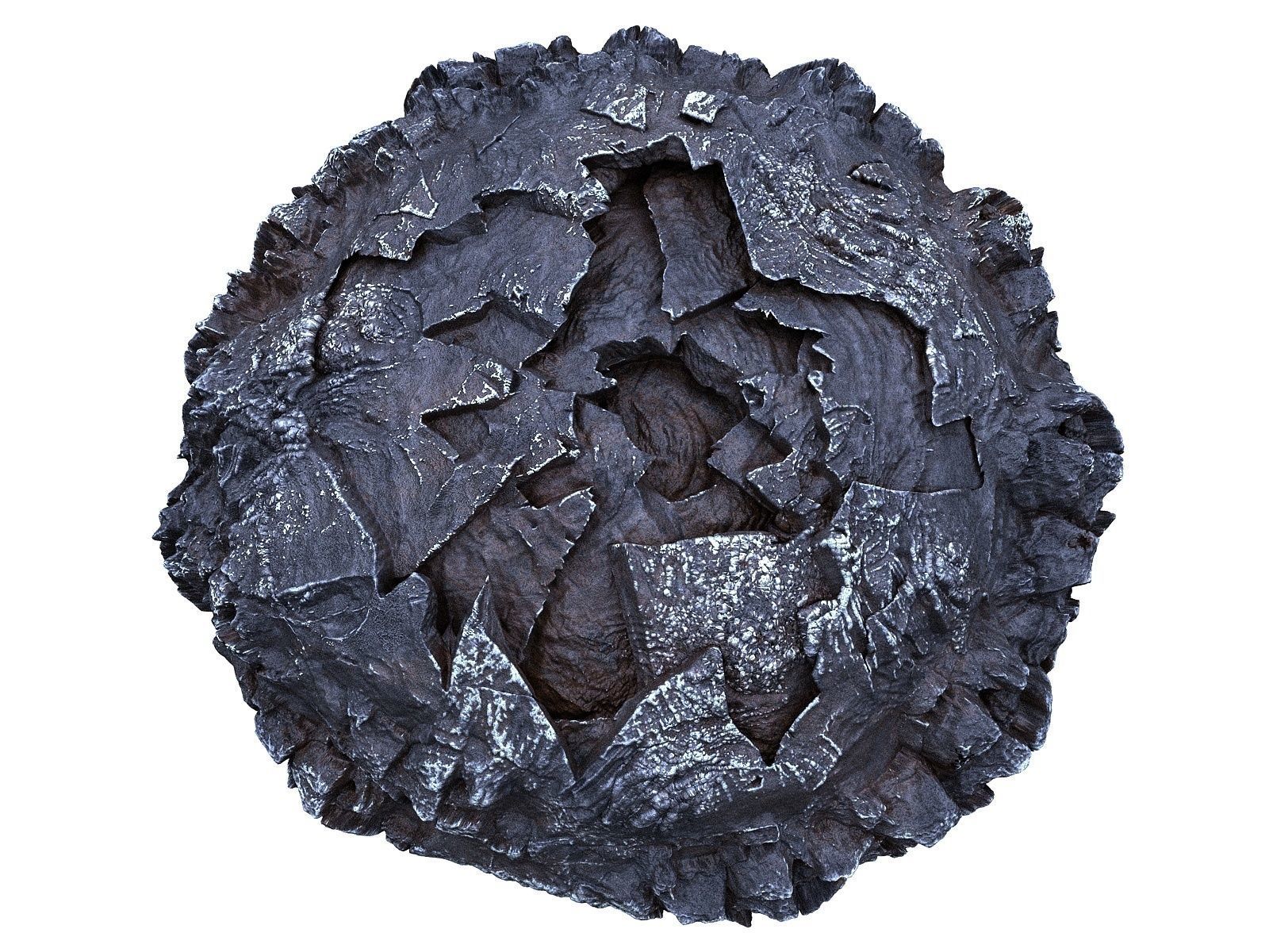 Crater HD 3D model_4