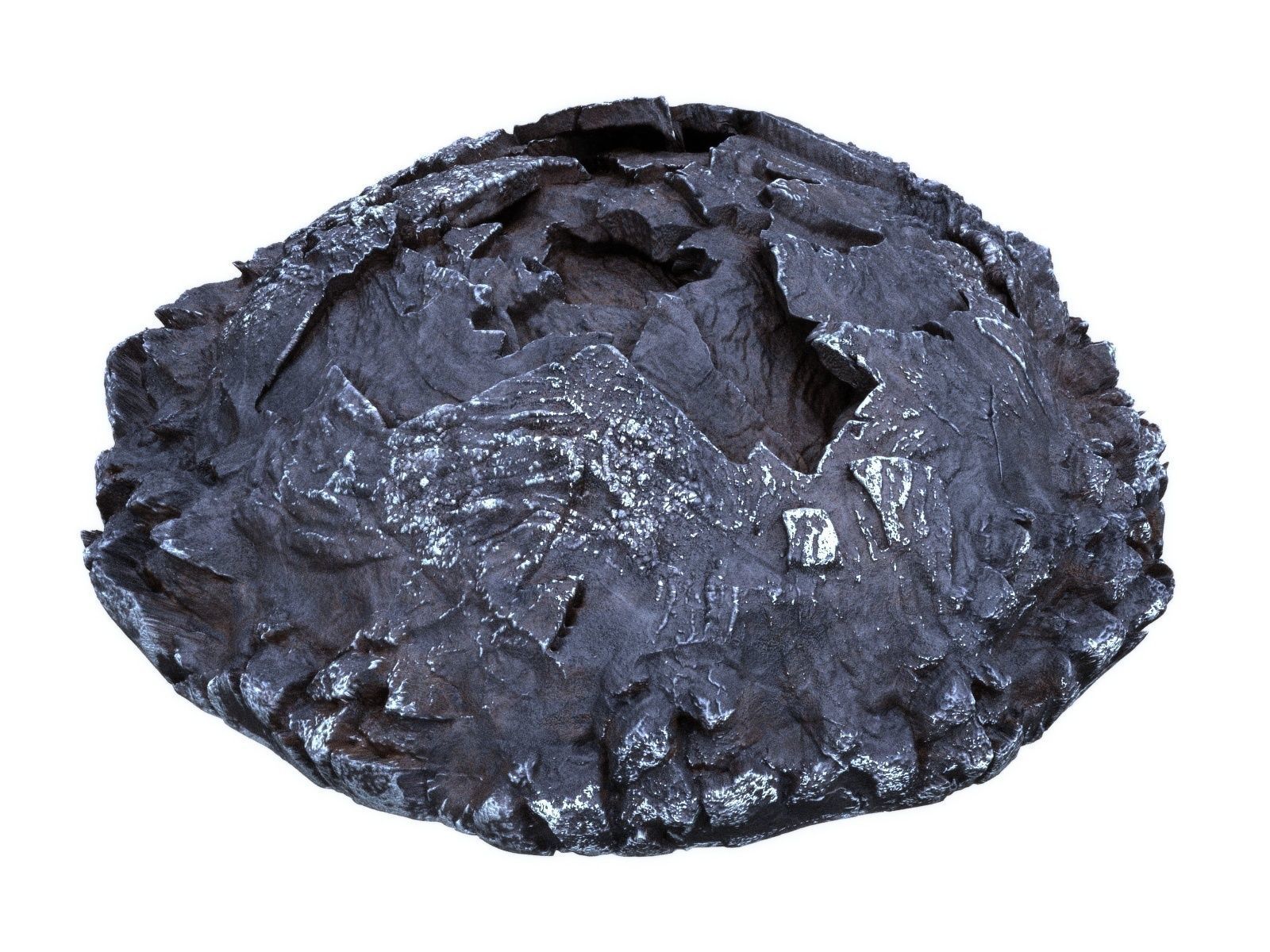 Crater HD 3D model_2