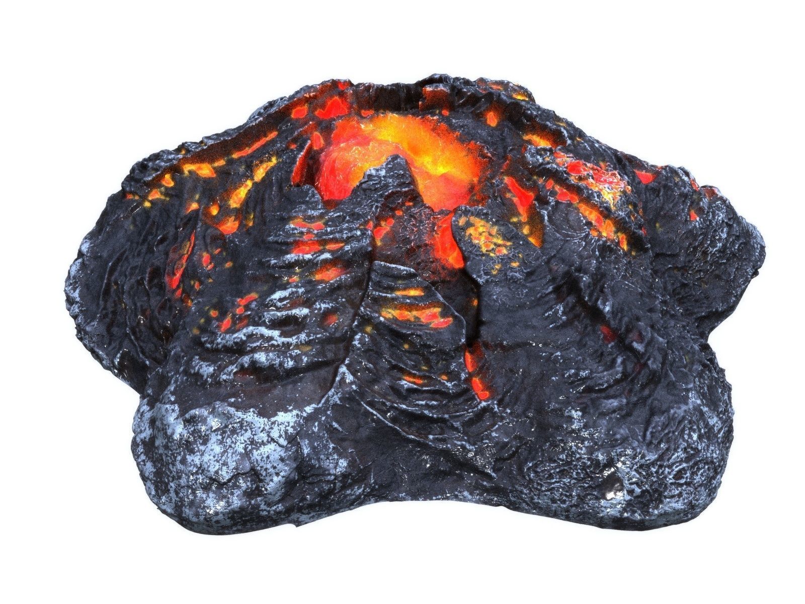 Crater HD Low-poly 3D model_10