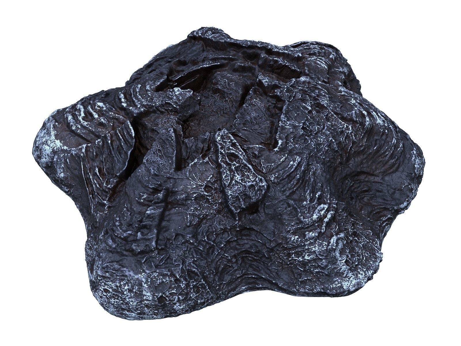 Crater HD Low-poly 3D model_4