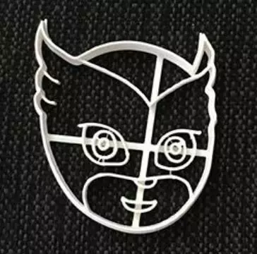 Cookie Cutter Pj Mask Red 3D print model_0