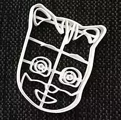 Cookie Cutter Pj Mask Blue  3D print model