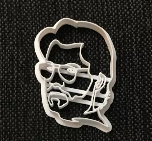 Cookie Cutter Casa de Papel Profesor 3D print model
