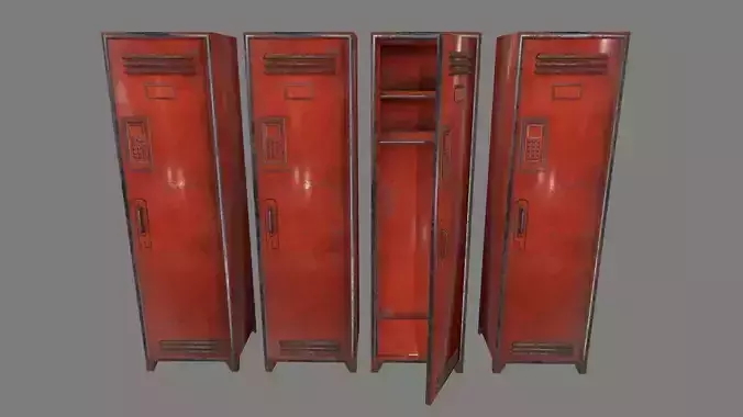 locker 4 metal lockers - metal lockers