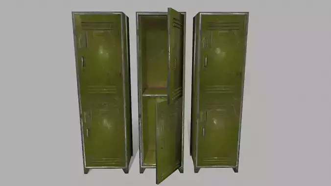 locker 5 three cupboards