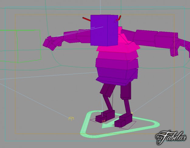 Shrek rigged 1 0 3D model_23