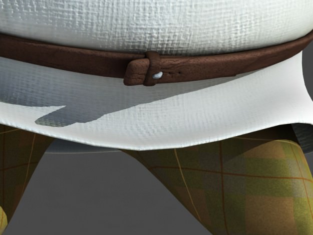 Shrek rigged 1 0 3D model_21