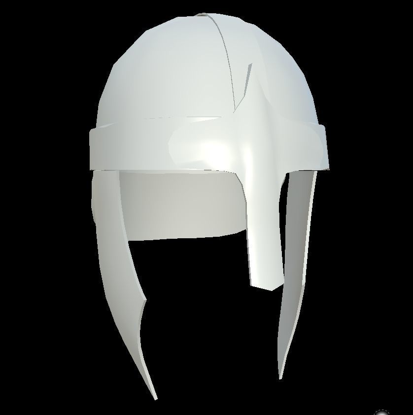 HIE Game Ready Helmet D180612 Low-poly 3D model_10