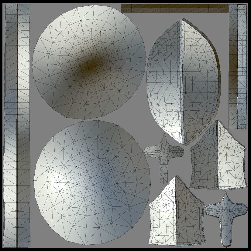 HIE Game Ready Helmet D180612 Low-poly 3D model_13