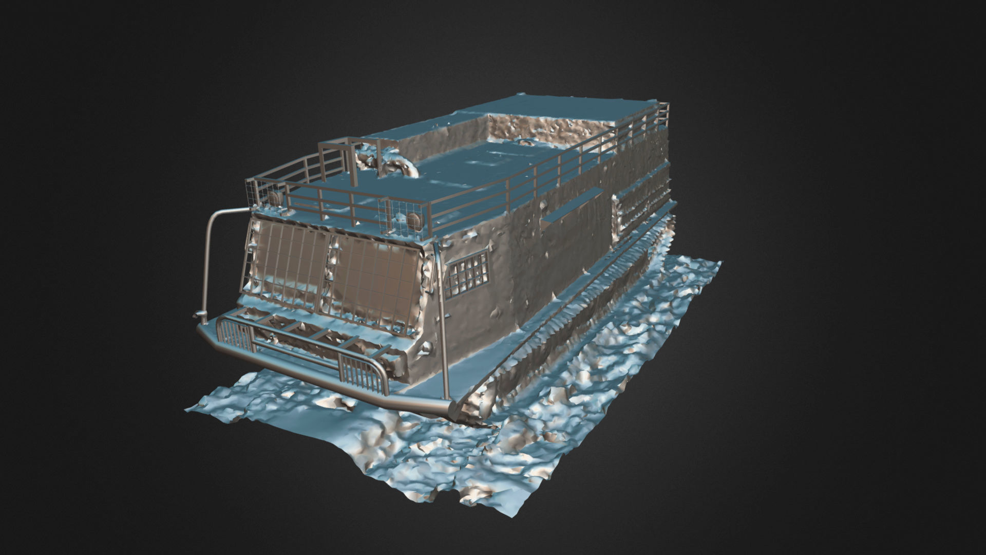 All terrain military vehicle 3D model_18