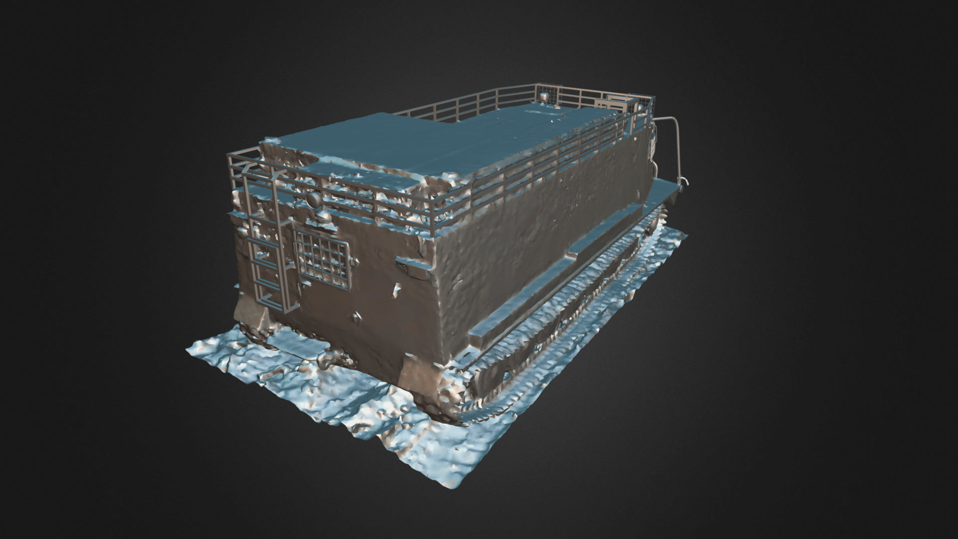 All terrain military vehicle 3D model_21