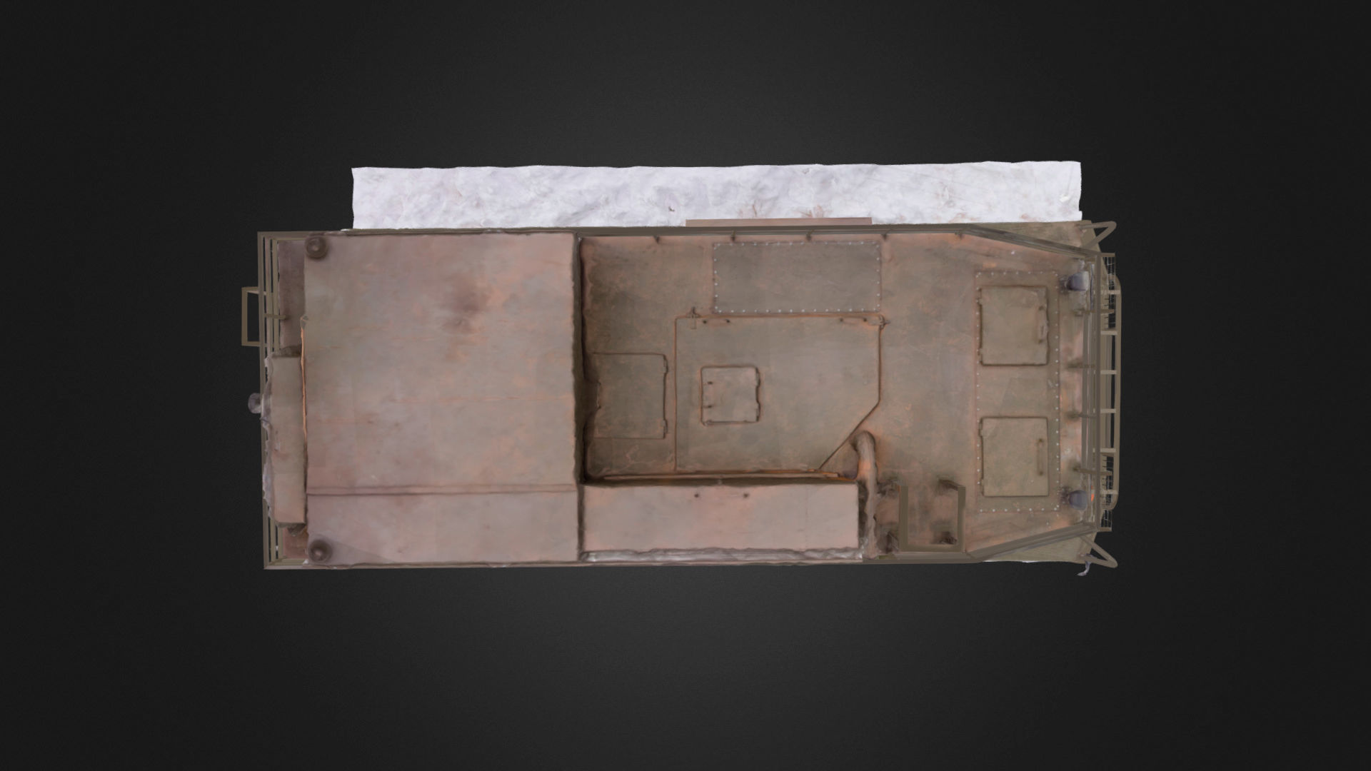 All terrain military vehicle 3D model_13