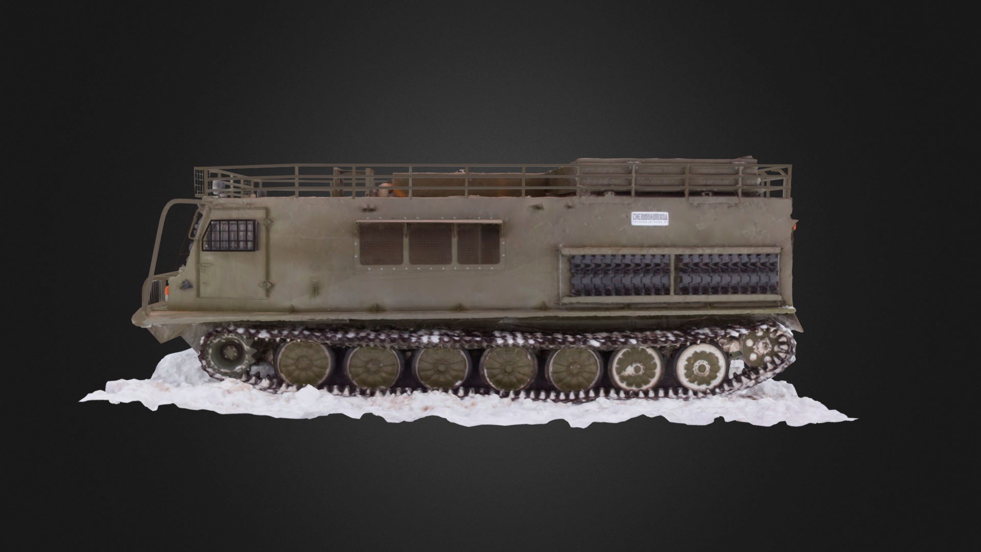 All terrain military vehicle 3D model_12