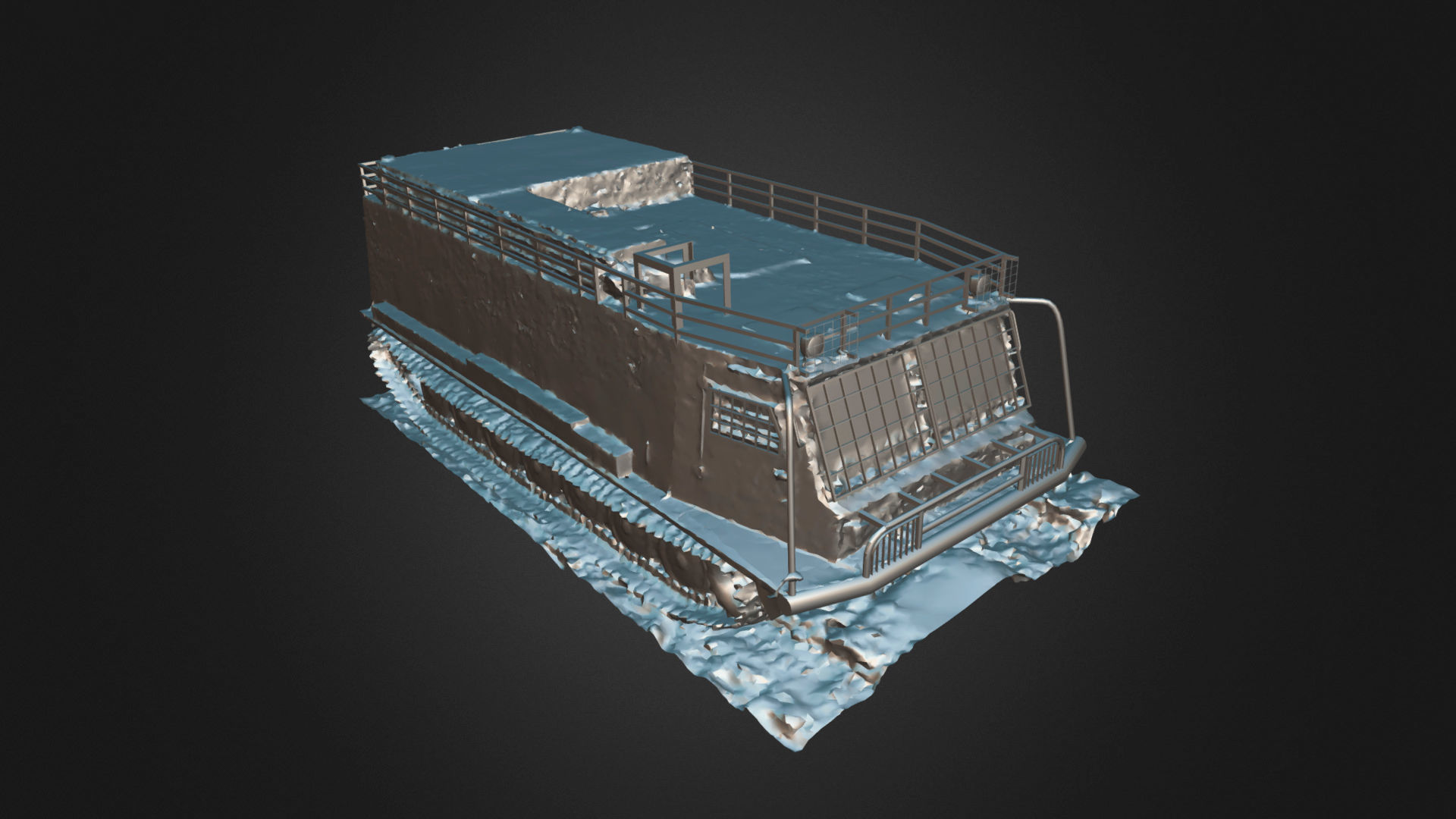 All terrain military vehicle 3D model_20