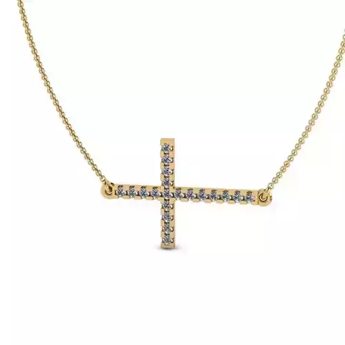 Jesus Cross Shaped Pendant
