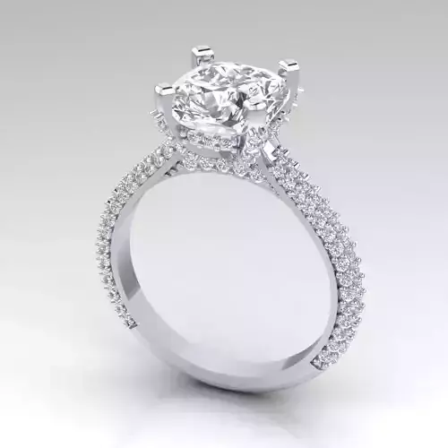 Engagement Ring With Diamonds 151