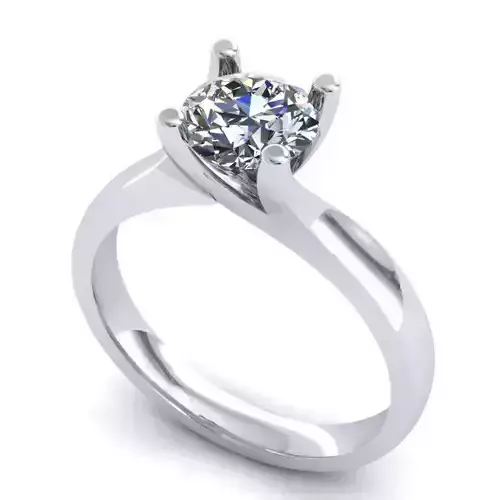 Engagement Ring With Diamond 107