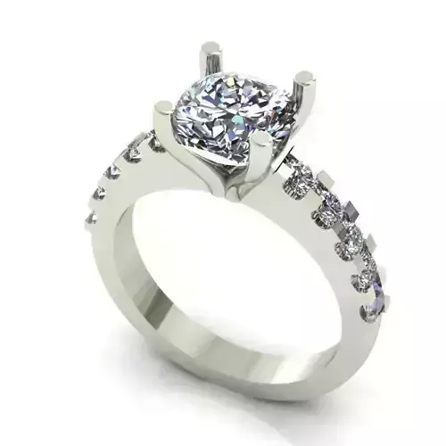 Engagement Ring With Diamonds 155