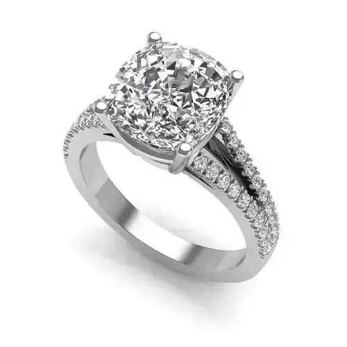 Engagement Ring With Diamonds 159