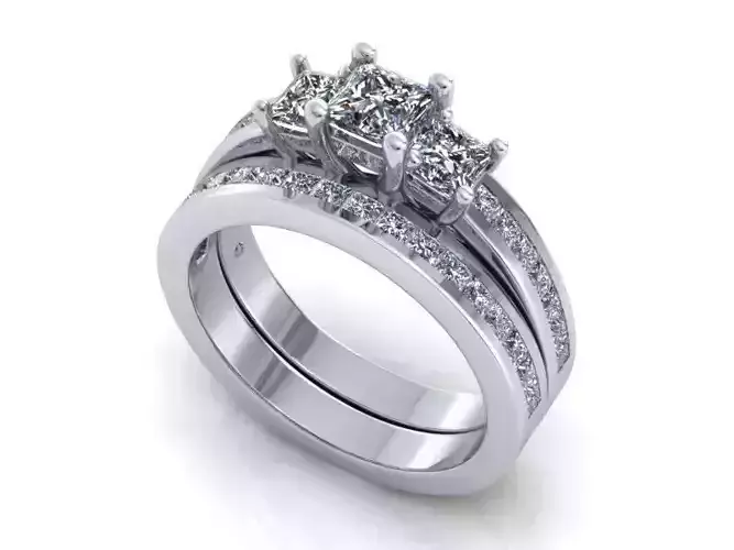 Engagement Ring With Diamonds 161