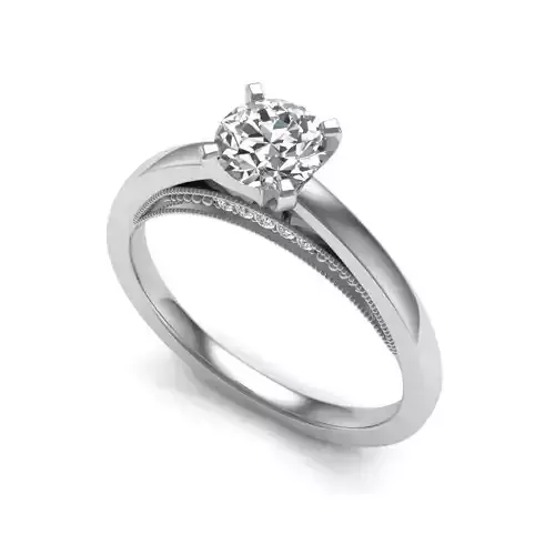 Engagement Ring With Diamonds 166